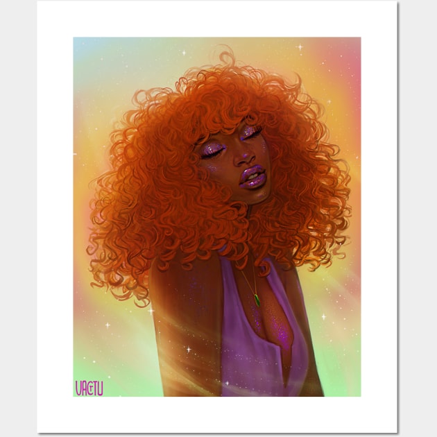 Relief // Starfire Wall Art by VactuART